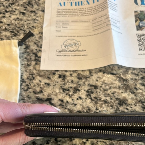 Women’s Authentic Fendi Monster Long Wallet - Picture 12 of 14